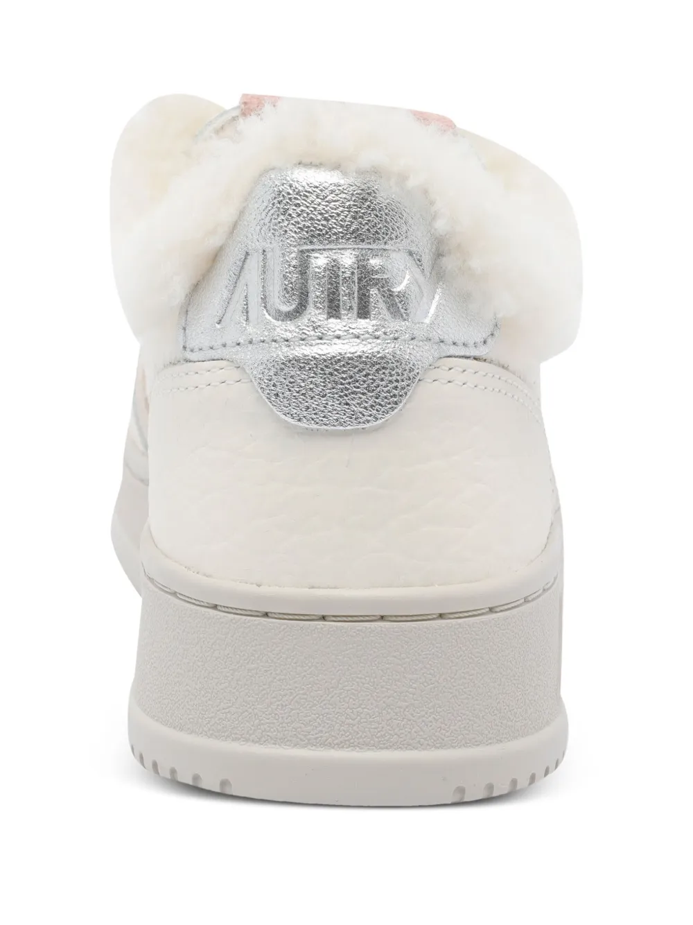 Autry faux-fur Medalist sneakers White