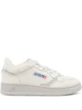 Autry faux-fur Medalist sneakers - White