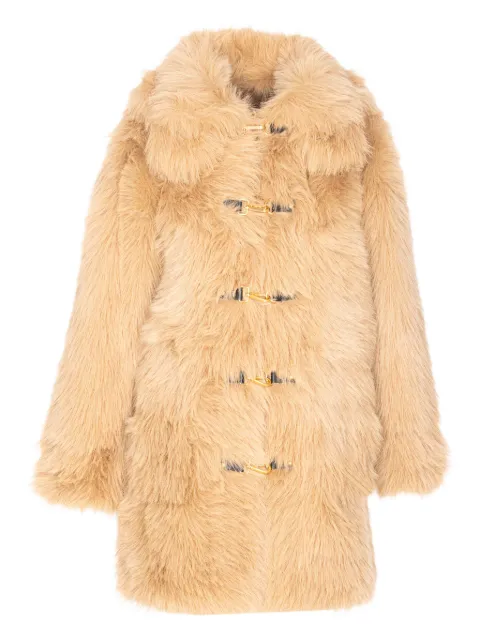 Urbancode toggle-fastening long-sleeve coat