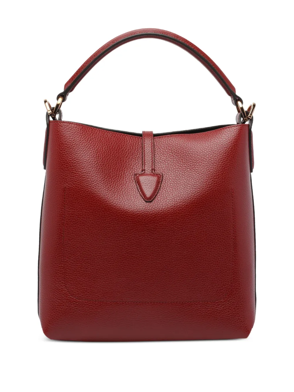 Tod's small t-buckle bucket bag Rood