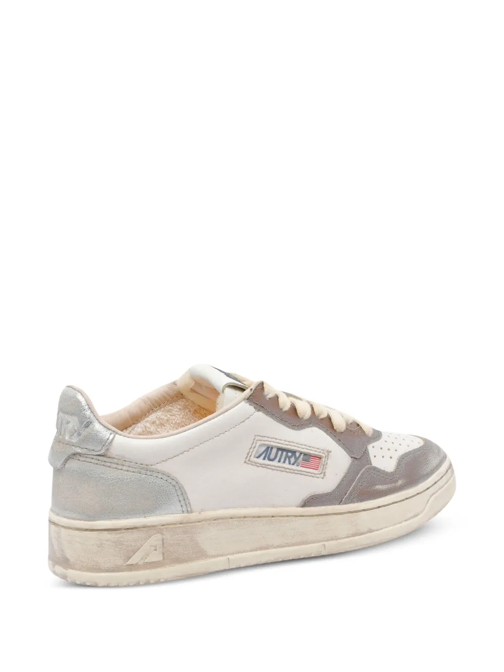 Autry Medalist leren sneakers Grijs