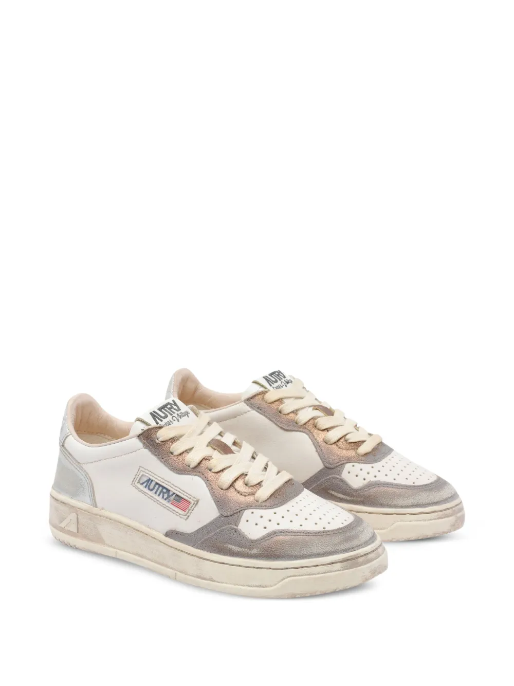 Autry Medalist leather sneakers - Grijs