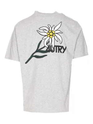 【送料&関税込】Autry Cotton T-shirt With Logo Autry Cotton T-shirt | Pink | FARFETCH