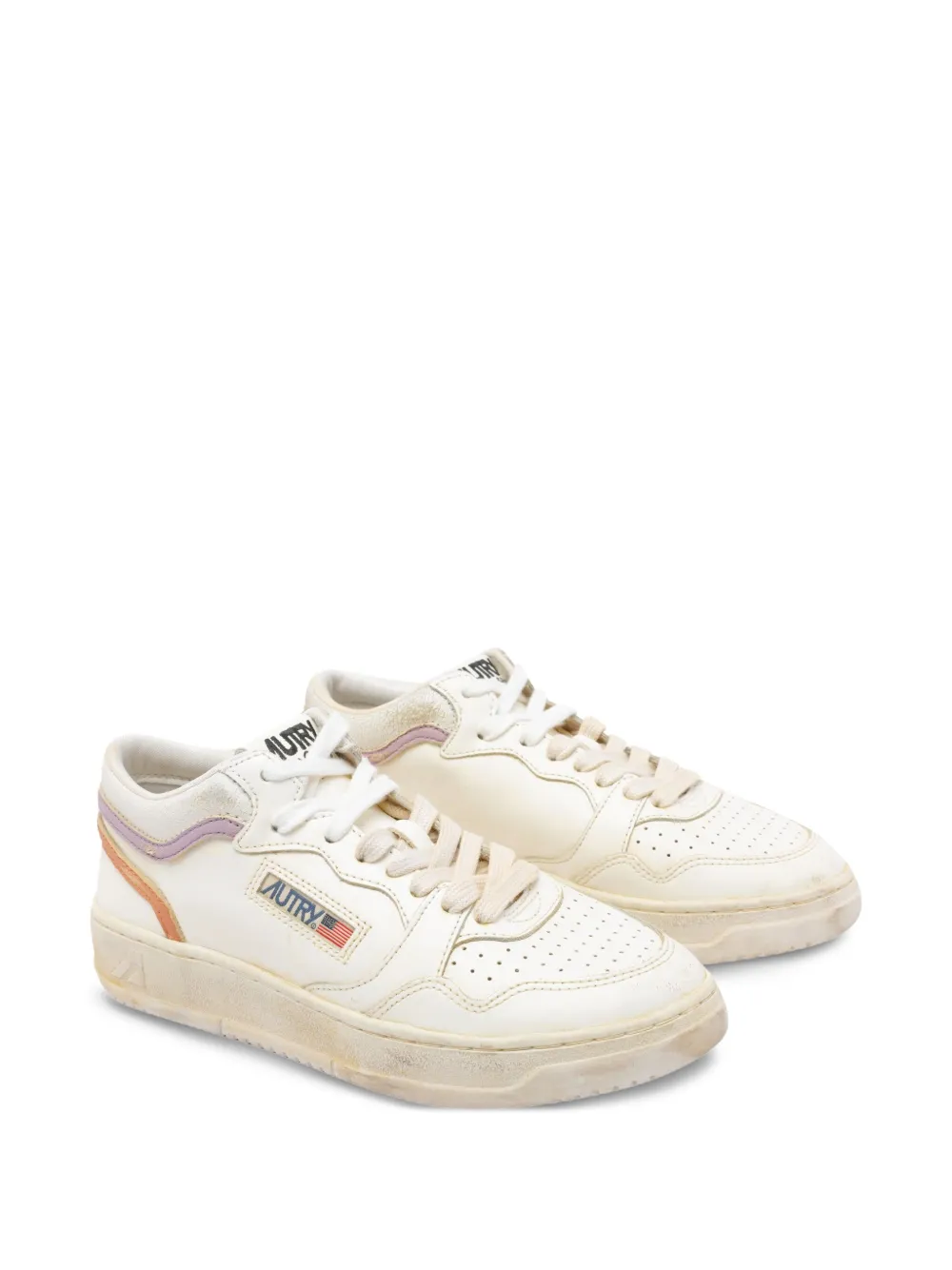 Autry Med-Way leather sneakers - Wit