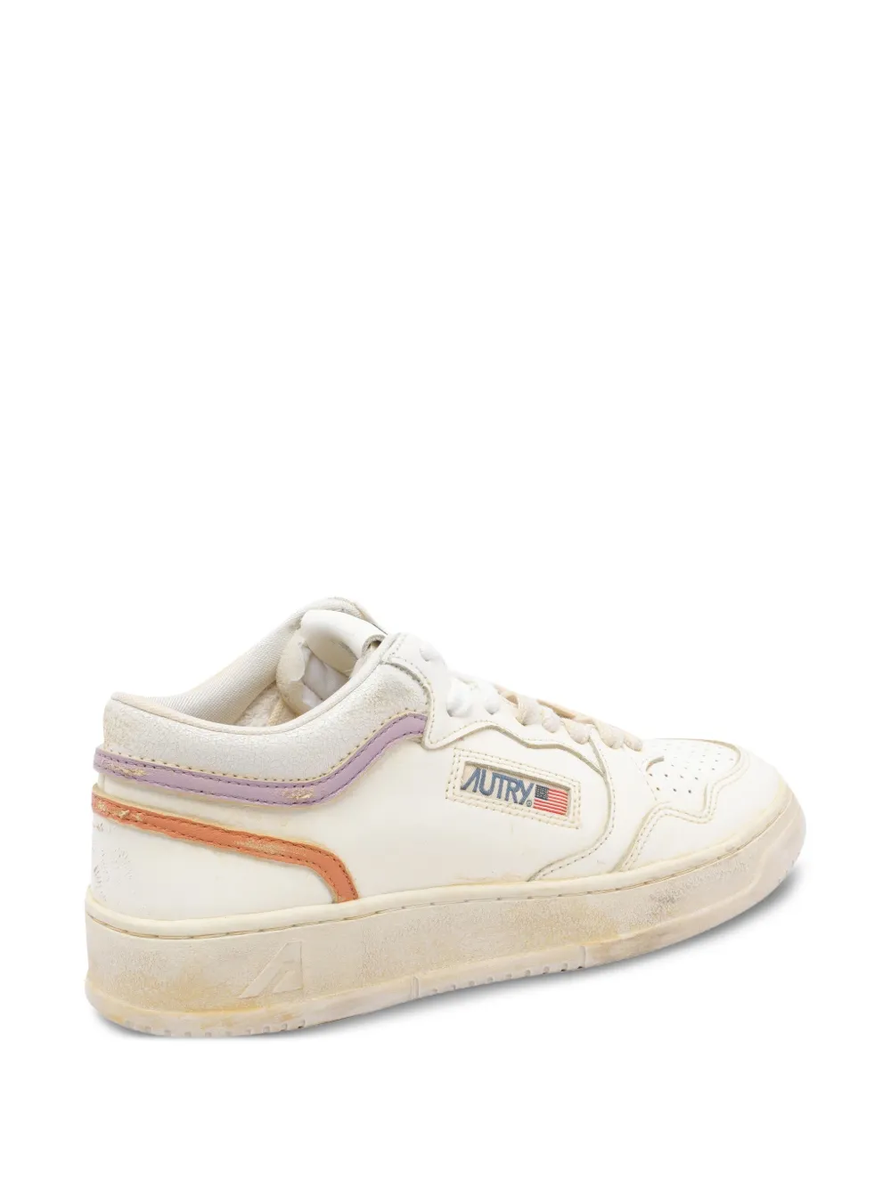 Autry Med-Way leather sneakers White