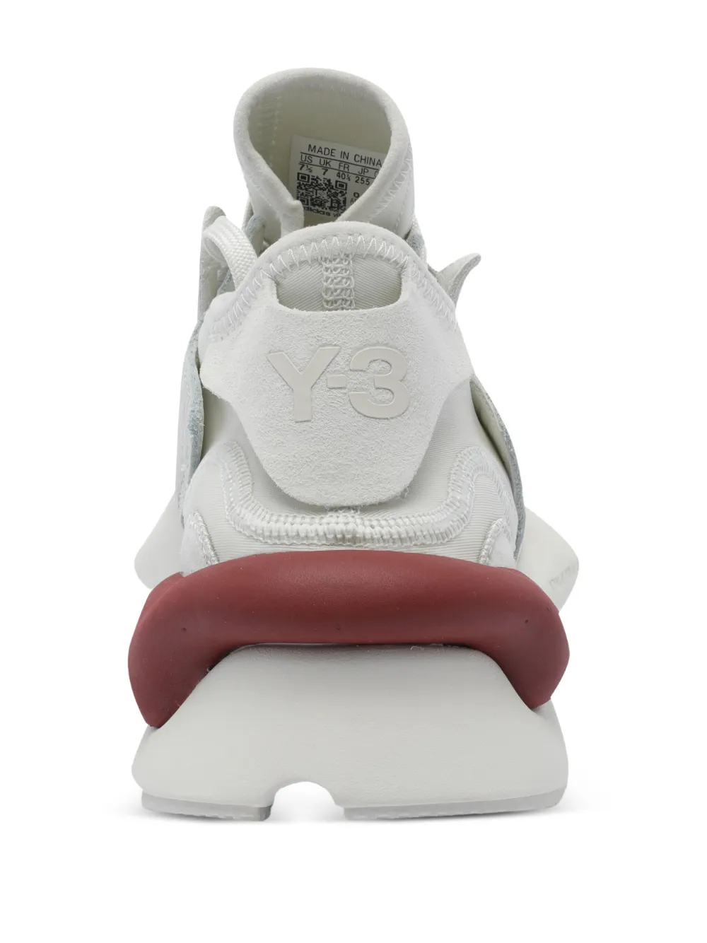 Y-3 Kaiwa leather sneakers White