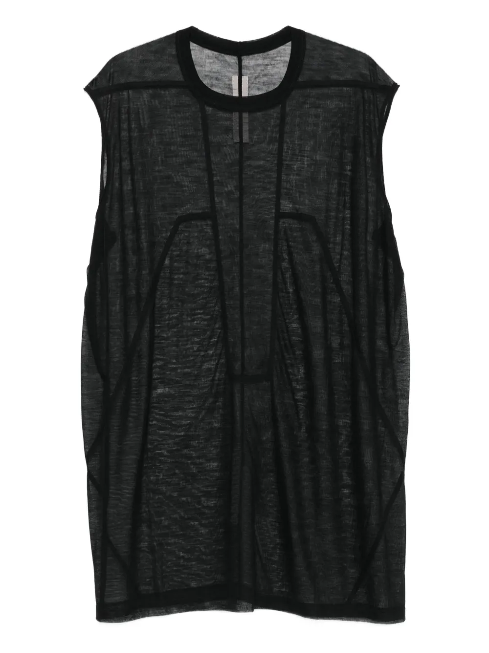 Rick Owens sleeveless tank top | Black | Image 1