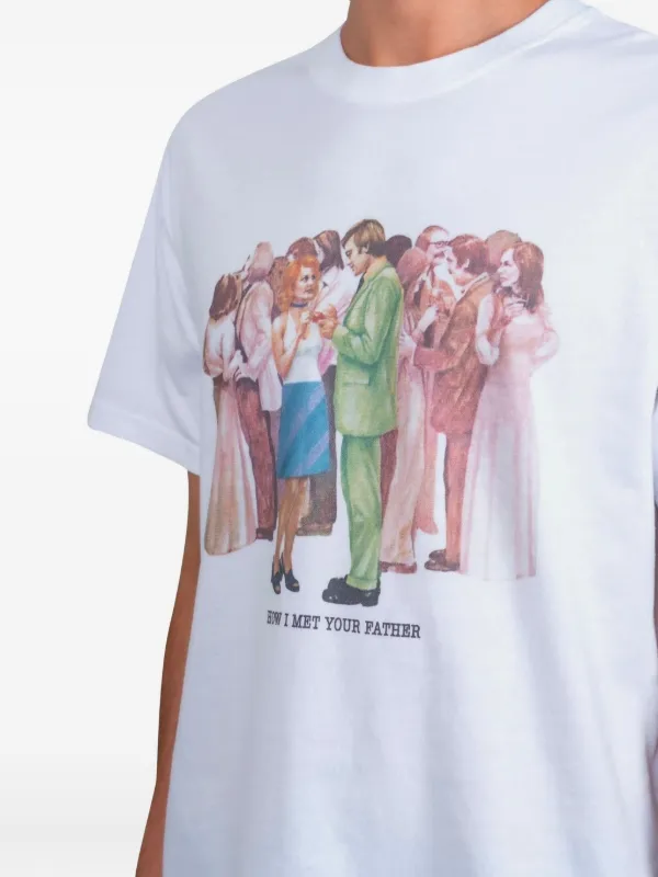 CARNE BOLLENTE Meet Cute Graphic Print T-shirt | White | FARFETCH