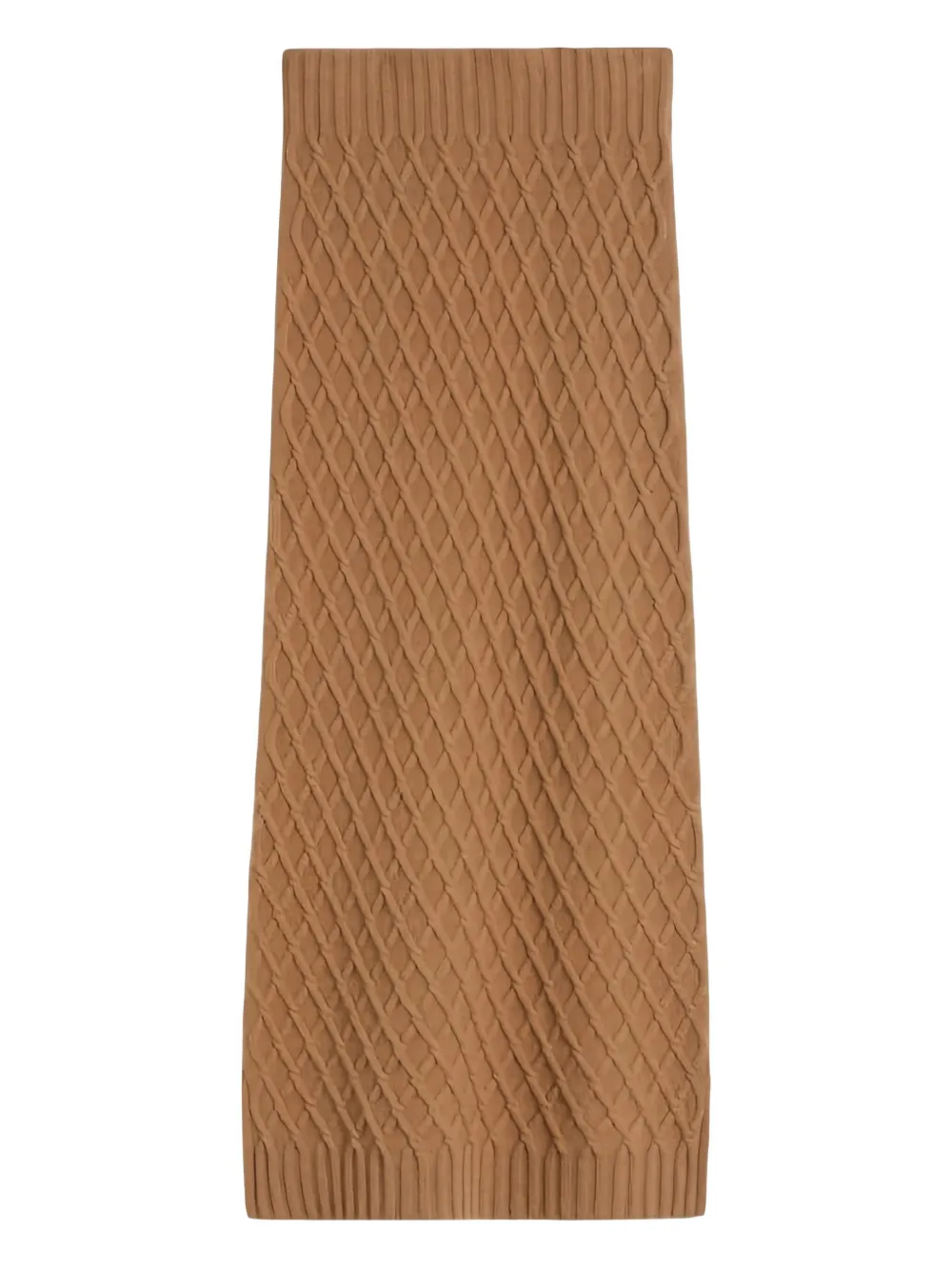 Max Mara cable-knit midi skirt Bruin