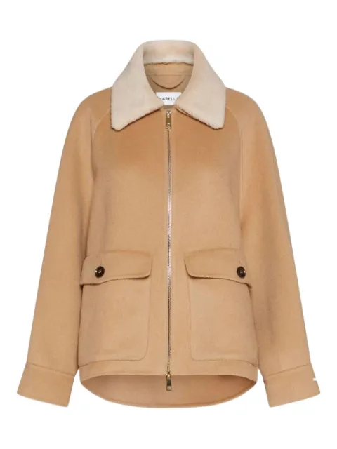 Marella patch-pocket zip-front jacket