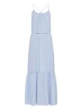 Marella Mosto cross-back tiered maxi dress - Blue