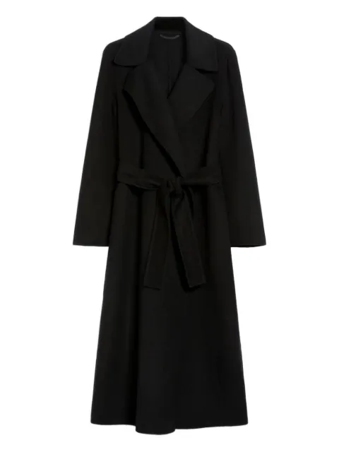 I BLUES Reus lapel-collar belted coat