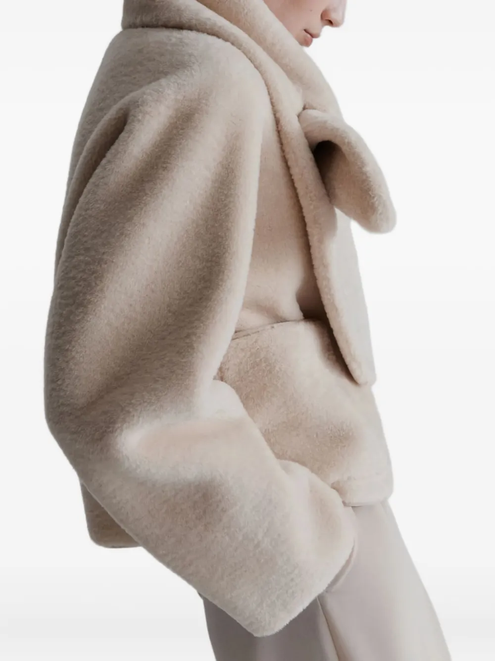 Marella Cecil faux-fur coat Beige