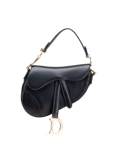 Christian Dior Pre-Owned 2018 Mini Leather Saddle Bag satchel