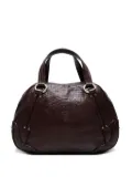 Céline Pre-Owned 1990-2010s embossed leather handbag - Brown