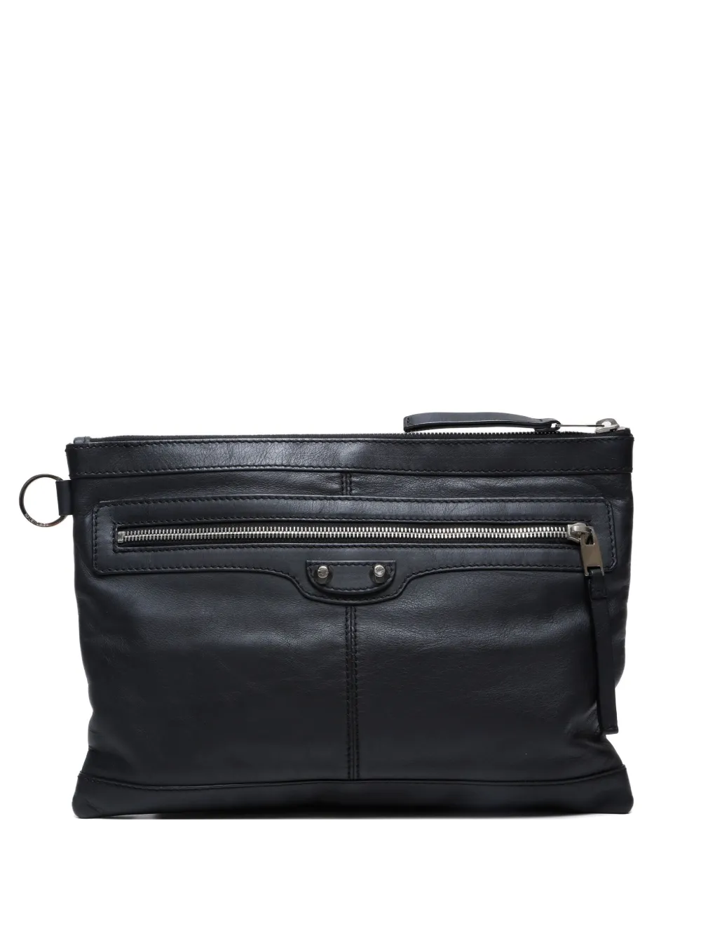 Balenciaga Pre-Owned 2010-2020s lambskin clutch bag | Black | Image 1