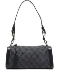 Gucci Pre-Owned 1990-2010 GG-pattern shoulder bag - Black