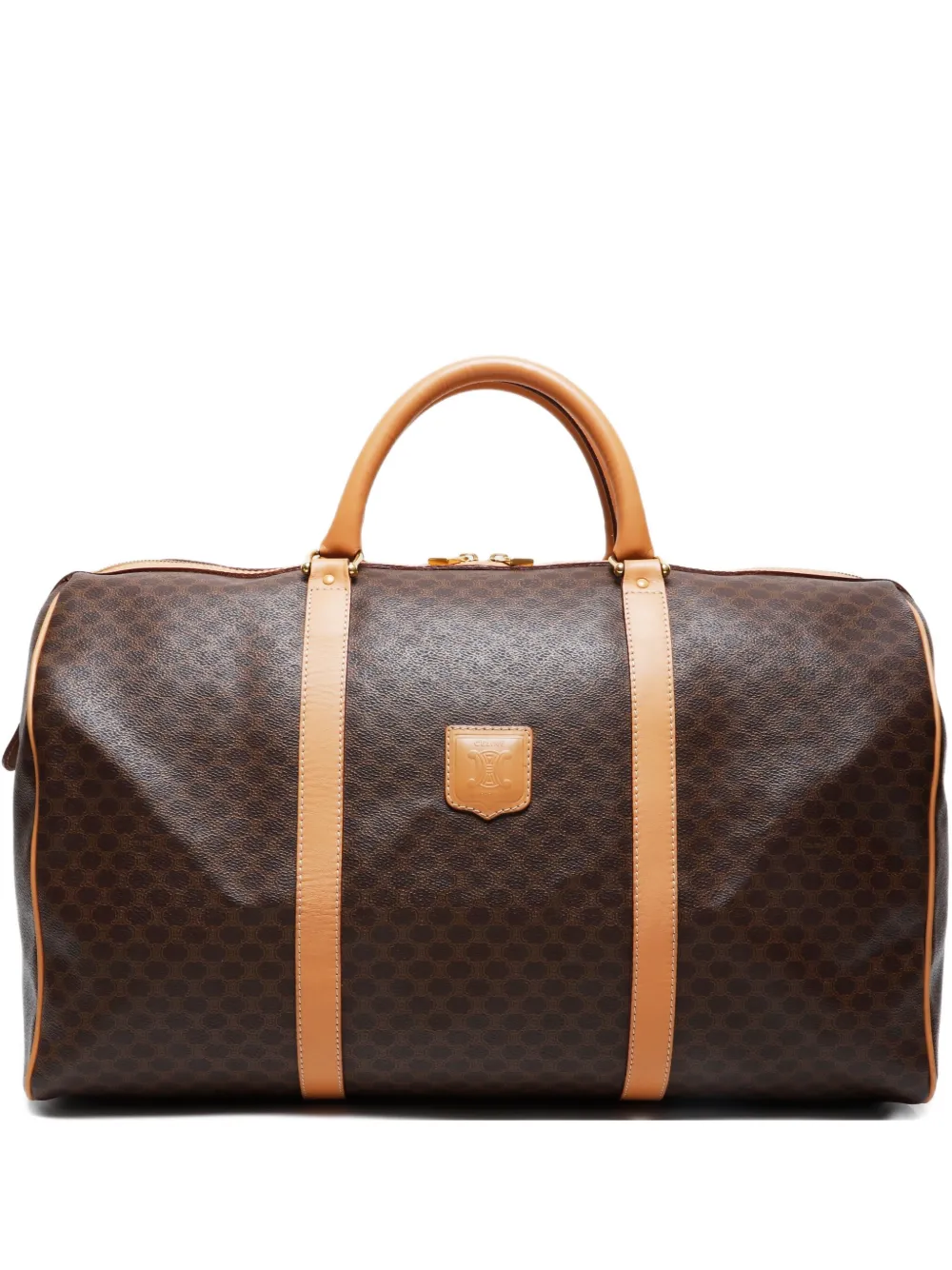 Celine Pre-Owned 1990-2000 large Macadam shoulder bag | Brown | Image 1