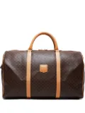 Celine Pre-Owned 1990-2000 large Macadam shoulder bag - Brown