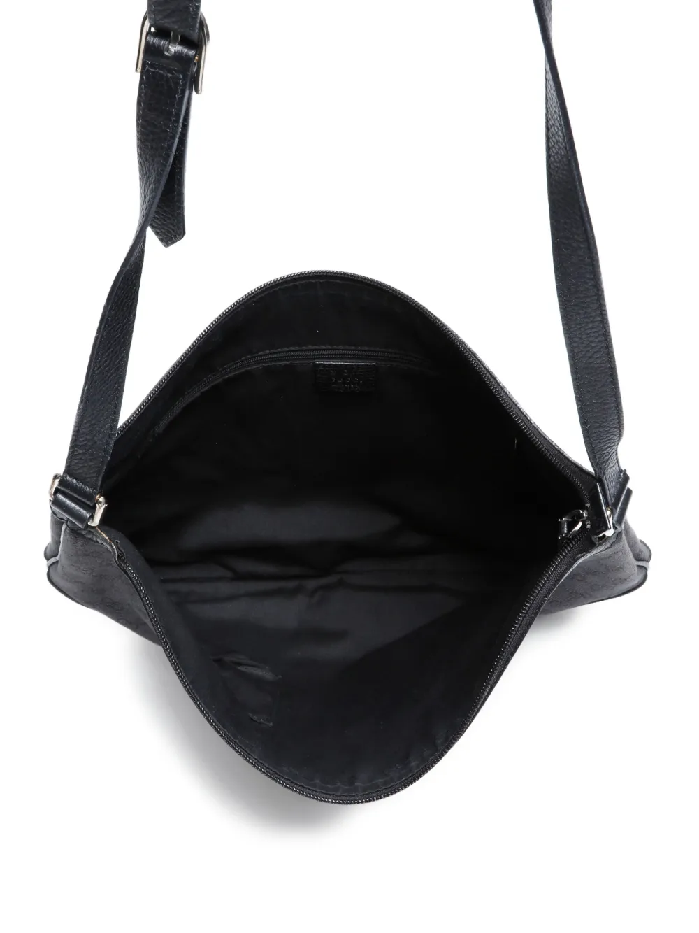 Gucci Pre-Owned 1980-1990 GG-pattern Shoulder Bag | Black