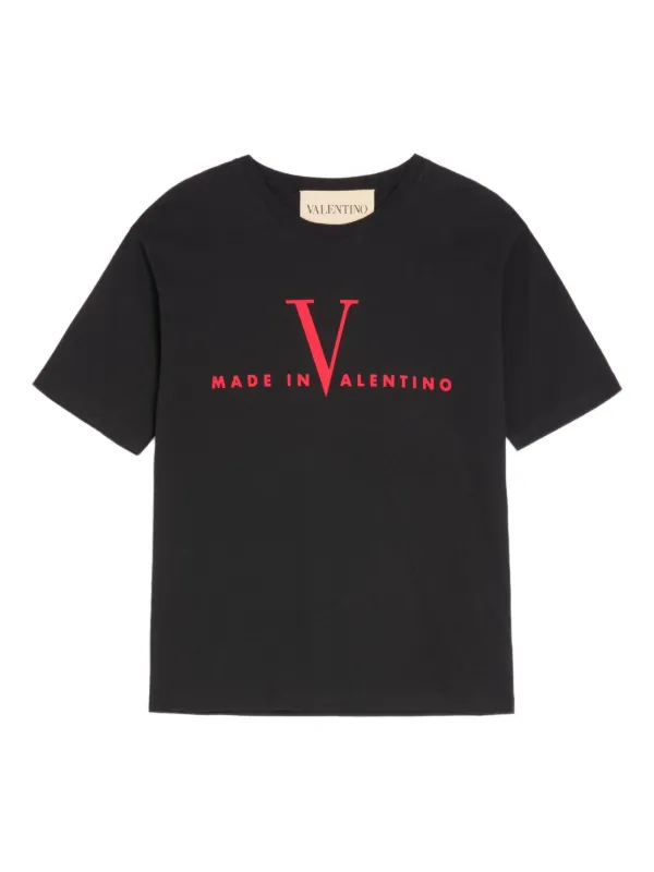 Valentino Garavani Made In Valentino Tシャツ | ブラック | FARFETCH JP