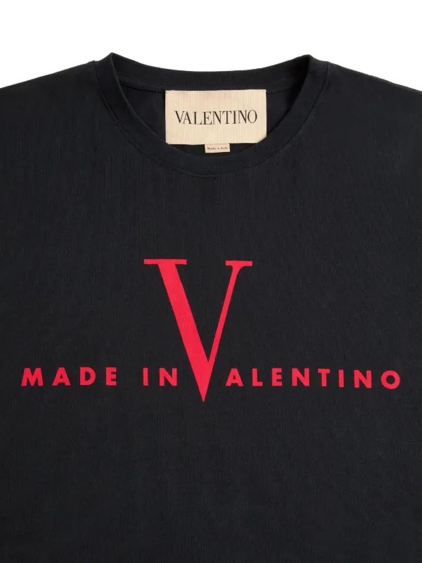 Valentino Garavani Made In Valentino Tシャツ | ブラック | FARFETCH JP