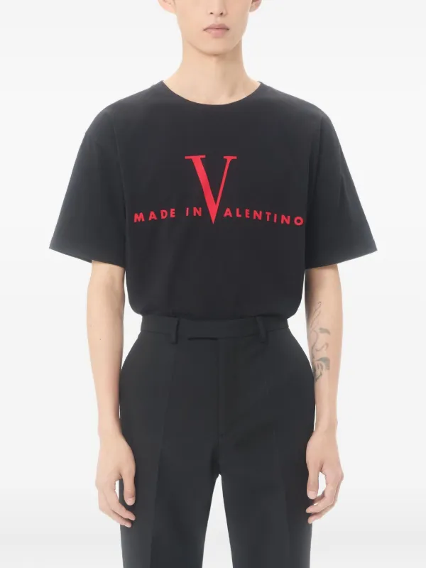 Valentino Garavani Made In Valentino Tシャツ | ブラック | FARFETCH JP