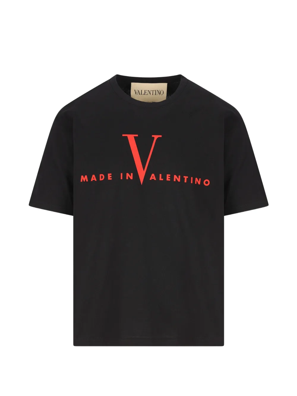 Valentino Garavani T-shirt met Made in-print Zwart