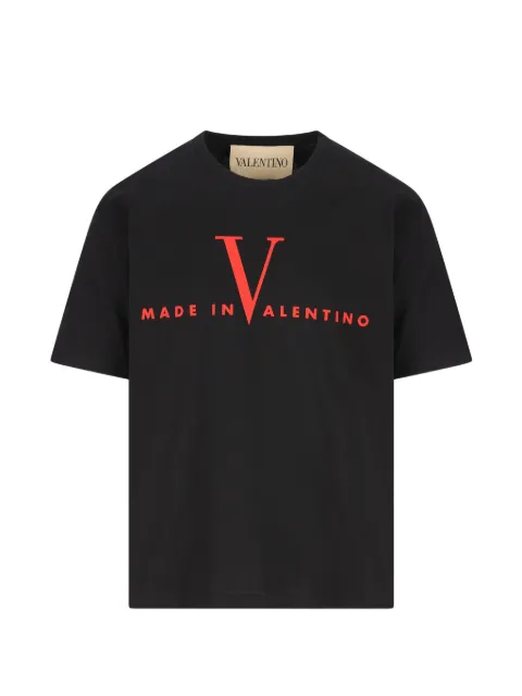Valentino Garavani cotton T-shirt with made in print