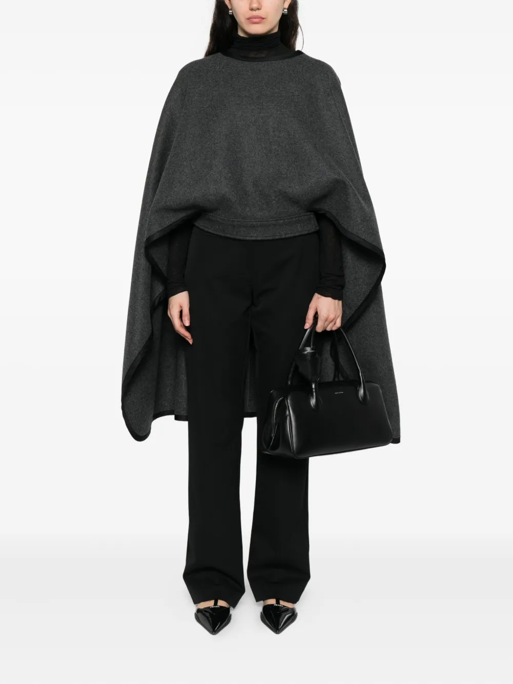 Emporio Armani cape à taille ceinturée | Capes & ponchos | Image 2