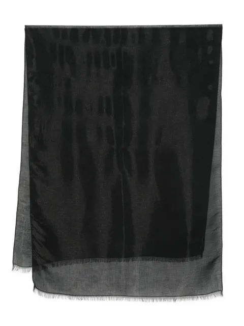 Emporio Armani modal-wool blend scarf