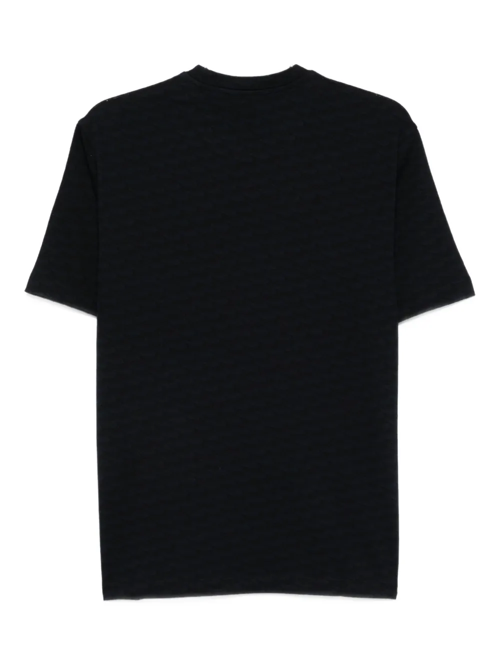Emporio Armani Katoenen T-shirt - Blauw