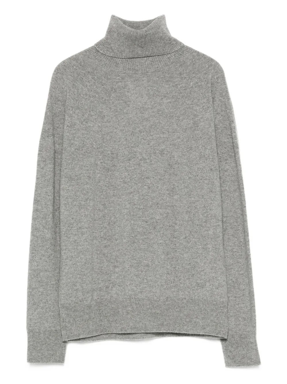 Emporio Armani turtleneck cashmere sweater Grijs