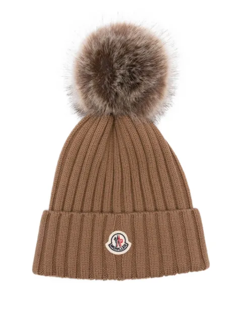 Moncler wool beanie hat