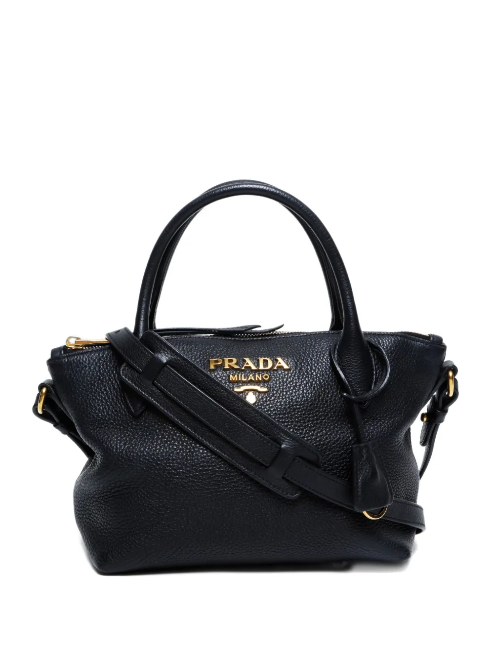 Prada Pre-Owned 2010-2020s leather tote bag | Black | Image 1