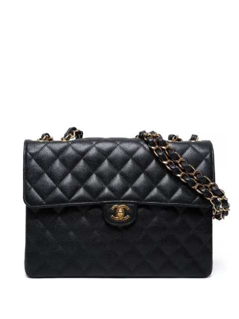CHANEL Pre-Owned 2004-2005 Jumbo Classic Flap shoulder bag