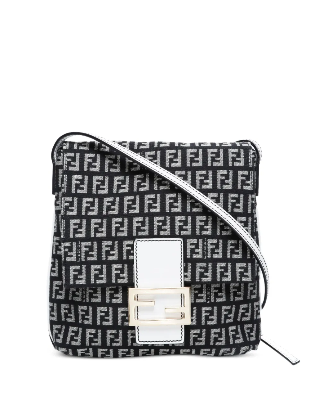 Fendi Pre-Owned 2000-2010s Zucchino shoulder bag | Black | Image 1