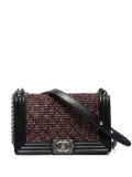 CHANEL Pre-Owned 2014-2015 Chanel Boy shoulder bag - Black