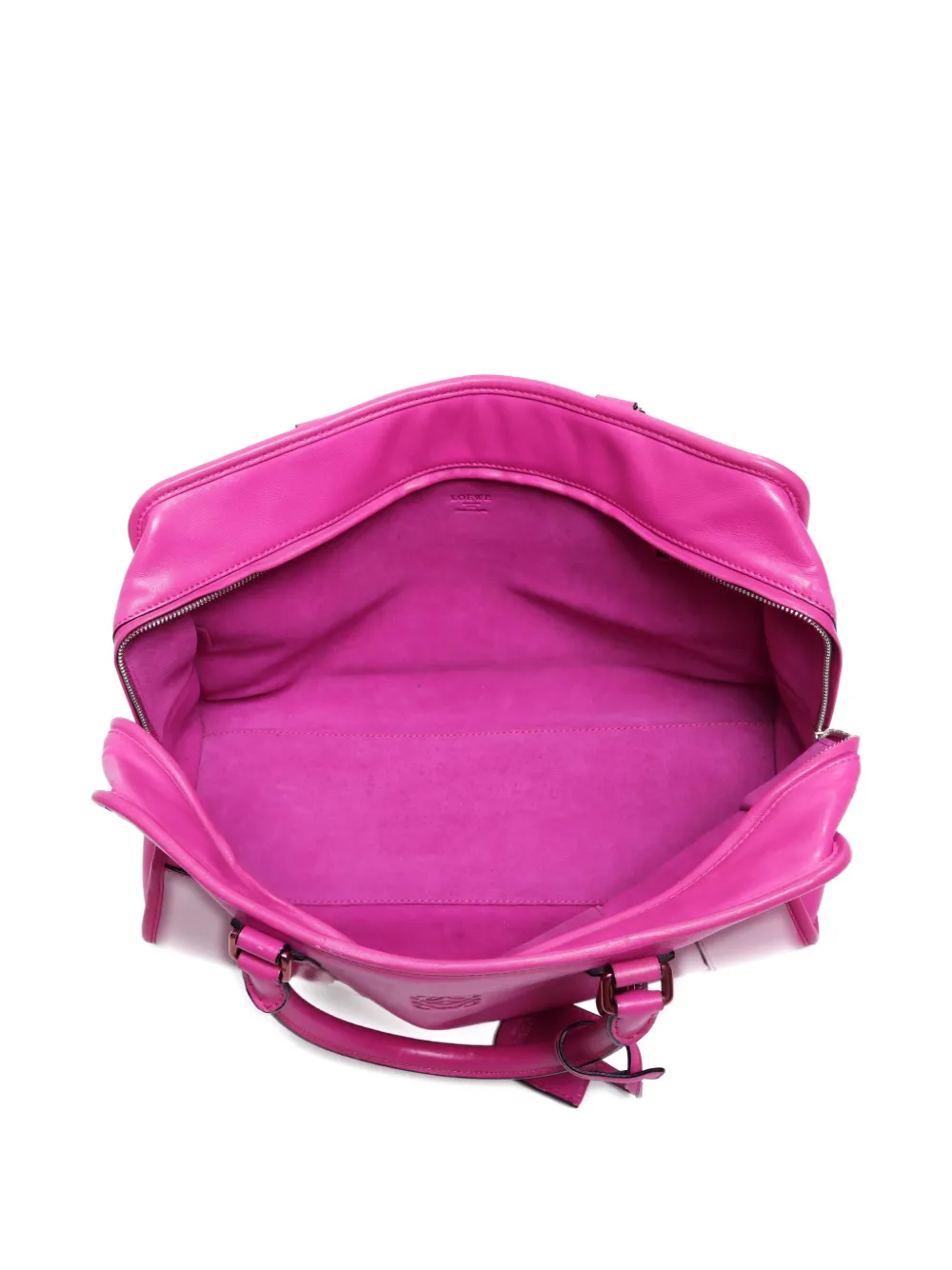 Pre-owned Loewe 2000-2020s Amazona 36 Handbag In Pink