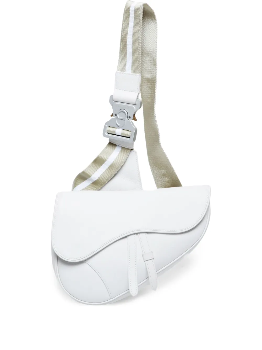 Christian Dior Pre-Owned 2015-2024s Saddle shoulder bag | White | Image 1