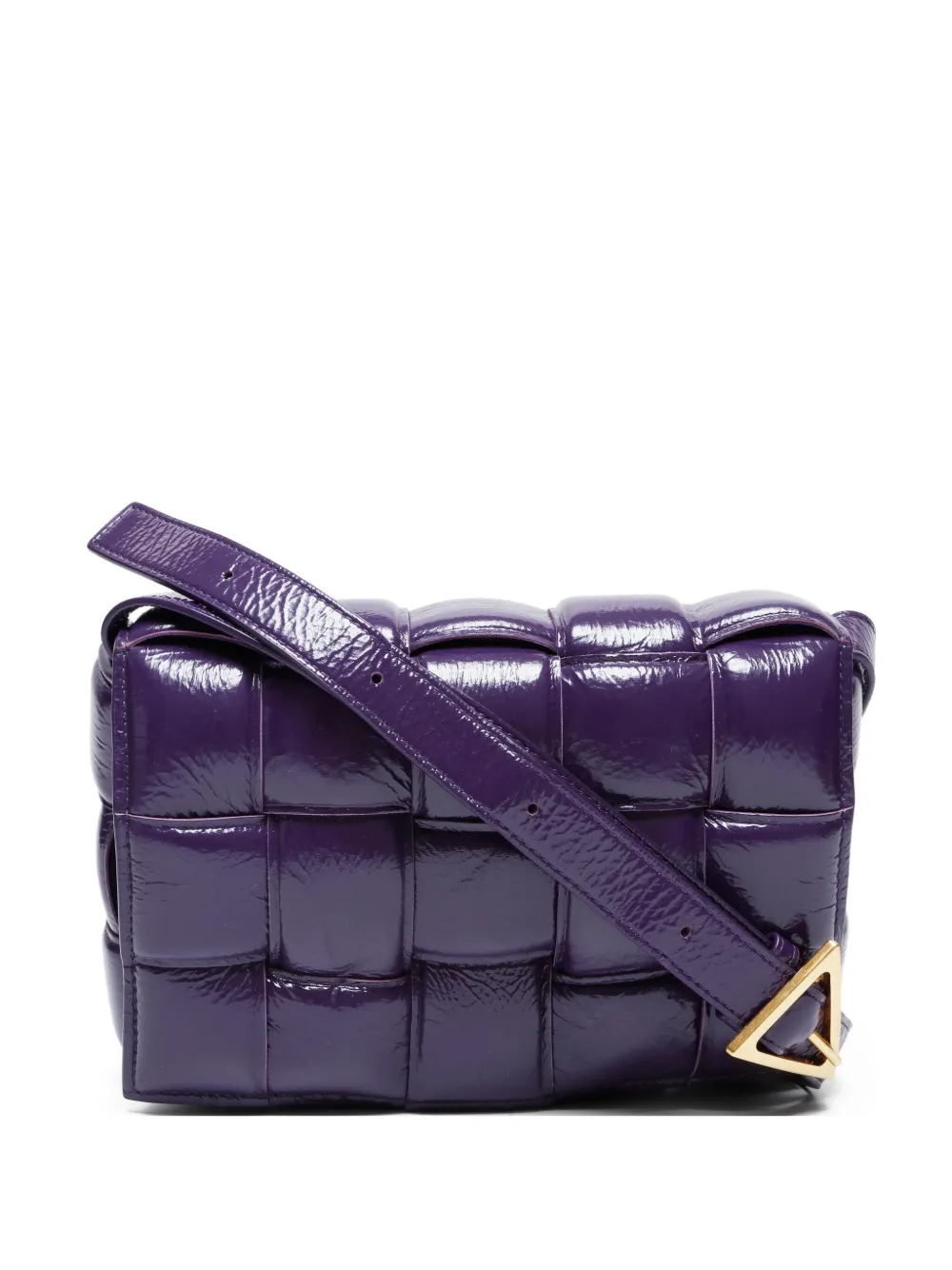 Bottega Veneta Pre-Owned 2015s パデッド カセット ショルダーバッグ - パープル Bottega Veneta Pre-Owned 2015s パデッド カセット ショルダーバッグ - パープル