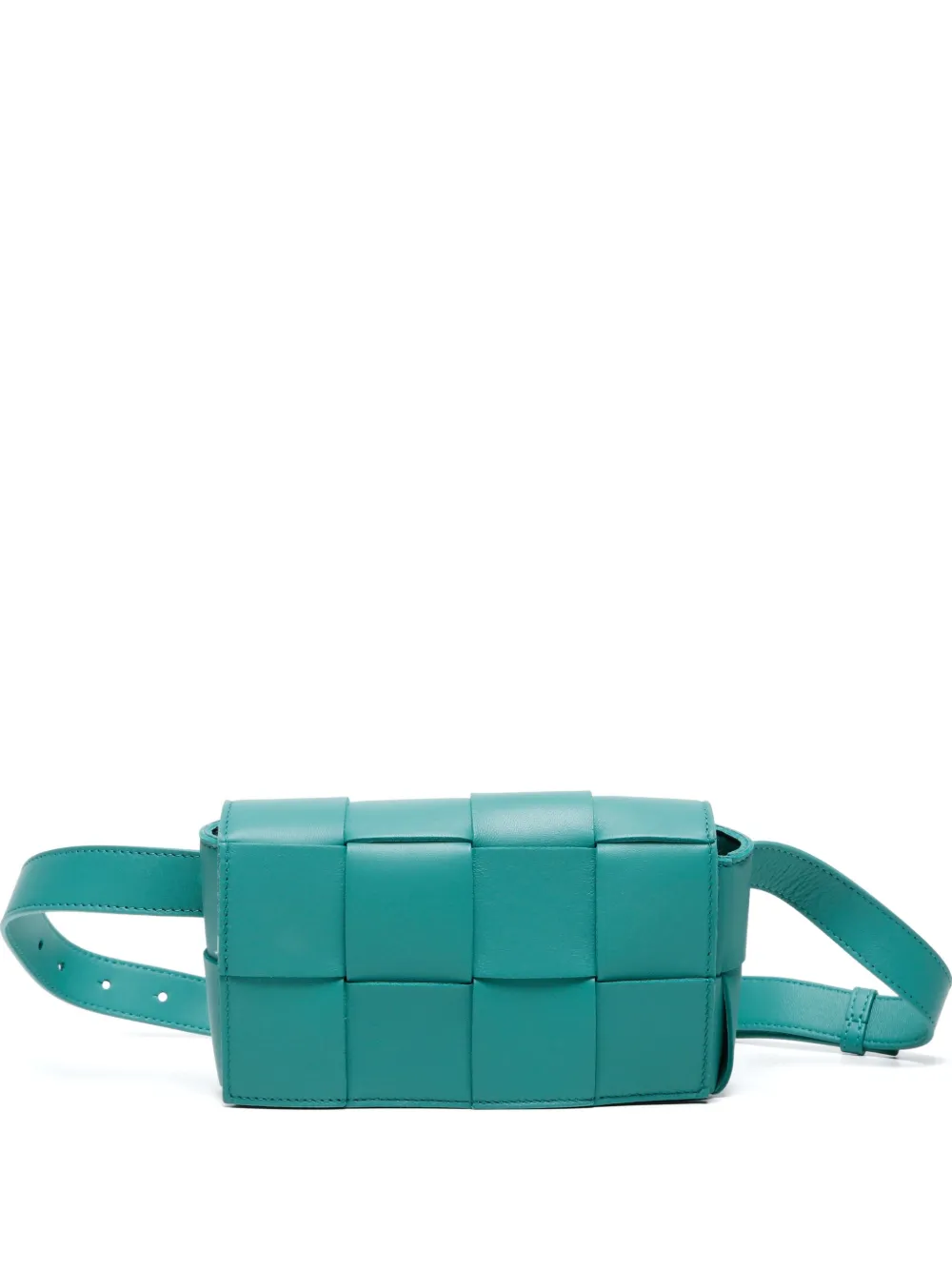 Bottega Veneta Pre-Owned 2015-2024s Intrecciato Cassette belt bag | Green | Image 1