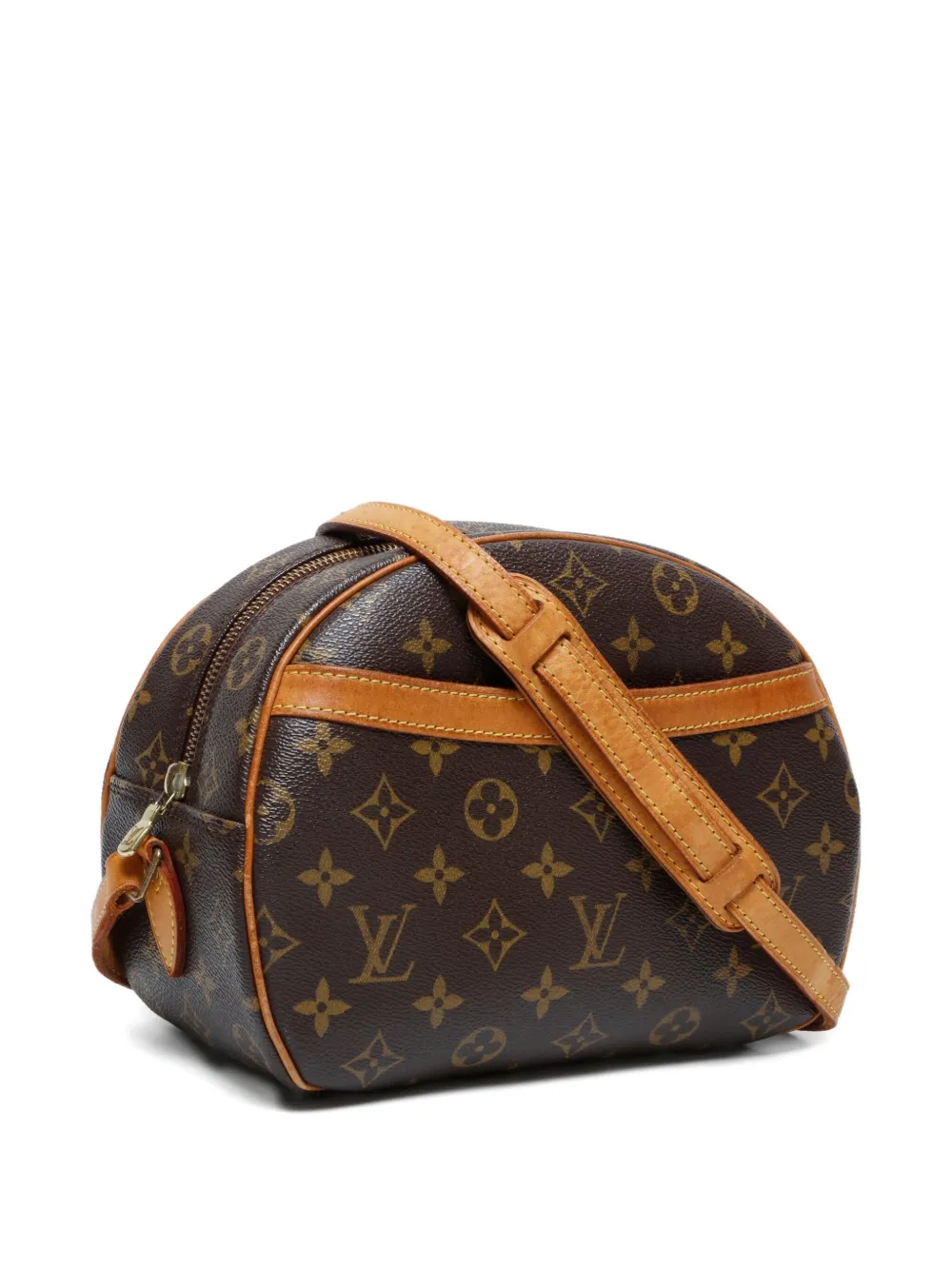 Pre-owned Louis Vuitton 2005 Blois Shoulder Bag In Brown
