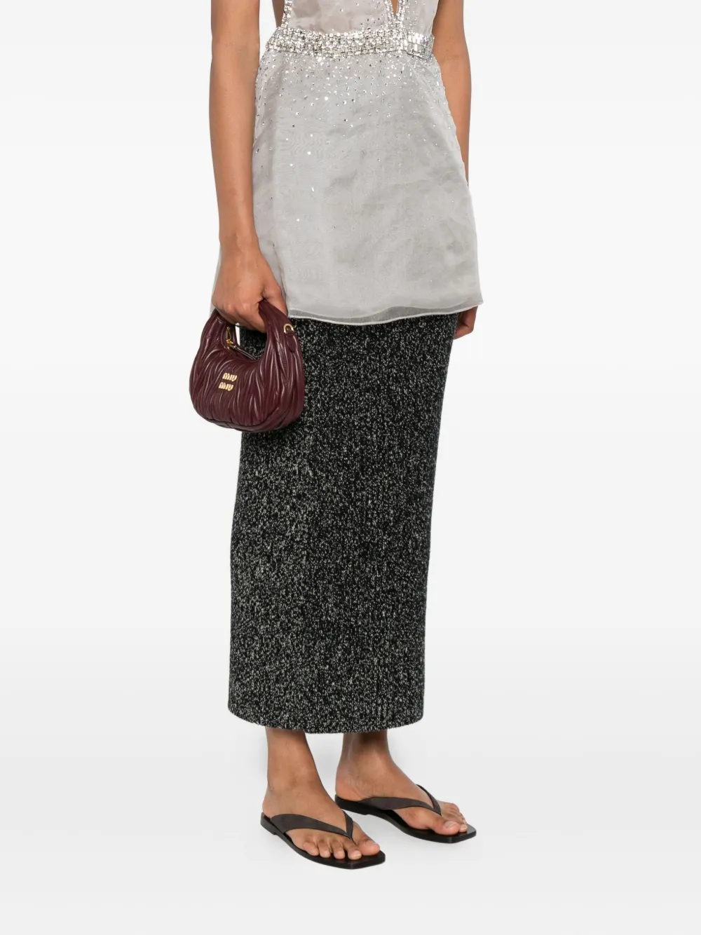 Miu Miu Mini-Tasche aus gestepptem Leder | Mini-Taschen | Image 2