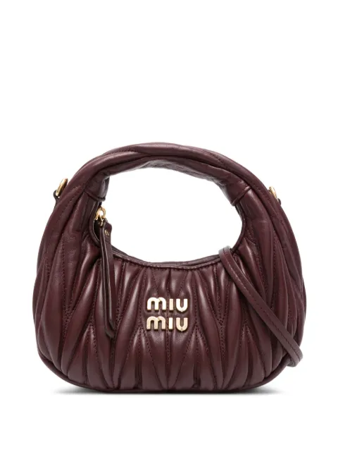 Miu Miu quilted-leather mini bag