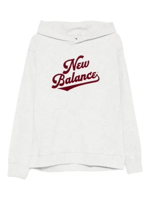 New Balance logo-print hoodie