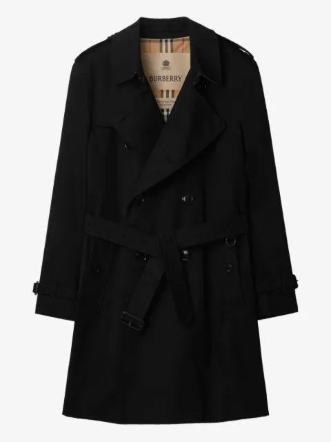 Burberry mid-length Kensington heritage trench coat