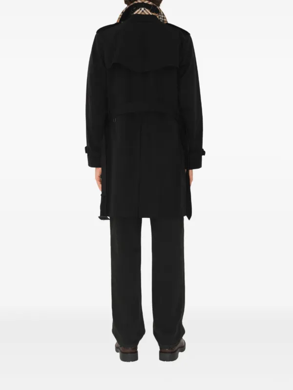Burberryバーバリー ダブルブレスト トレンチコート Burberry ダブルブレスト トレンチコート | ブラック | FARFETCH JP