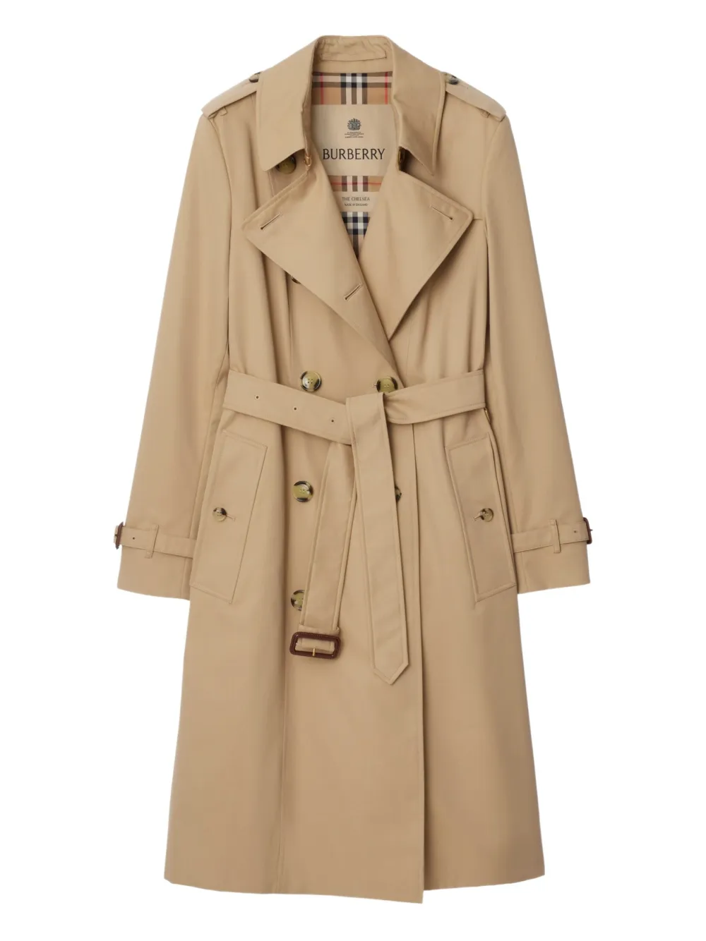 Burberry Chelsea Heritage belted trench coat | Neutrals | Image 1