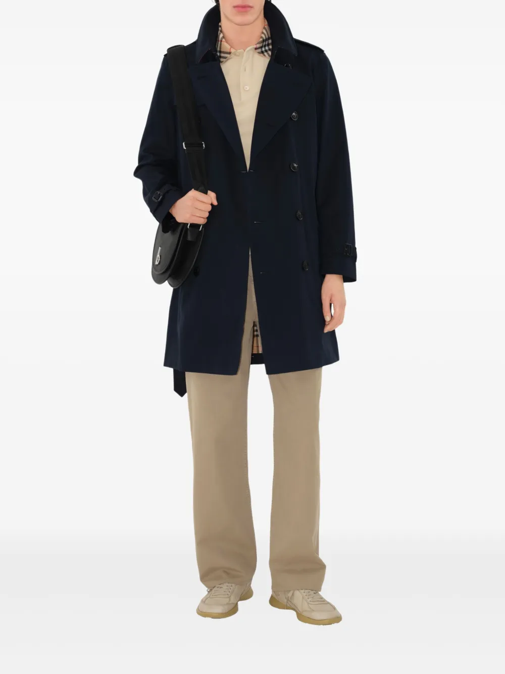 Burberry gabardina con doble botonadura y cinturón | Gabardinas | Image 2